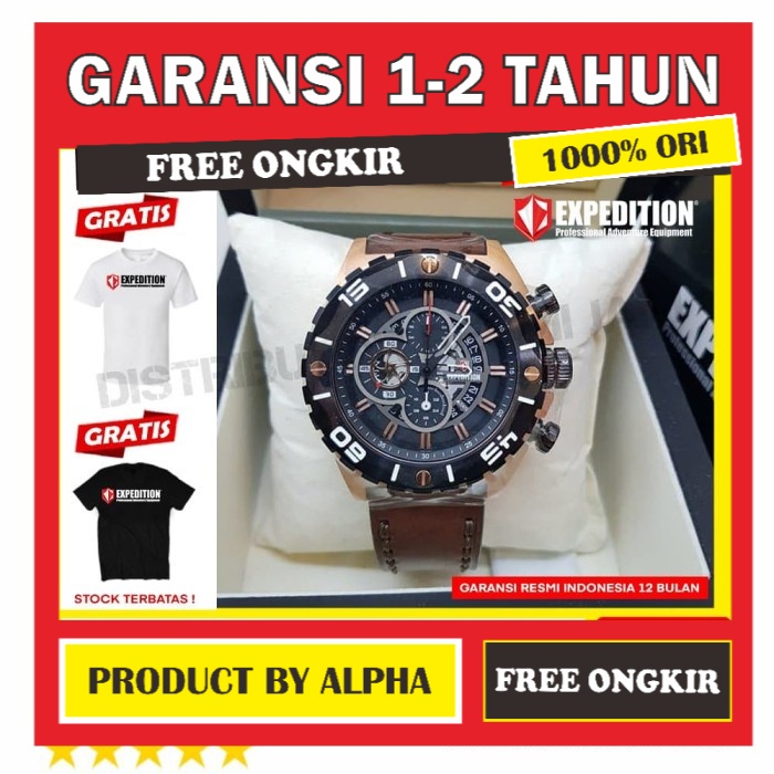 JAM TANGAN ORIGINAL EXPEDITION E6755M GARANSI RESMI ORI PRIA COWOK COWO LAKI LAKI2