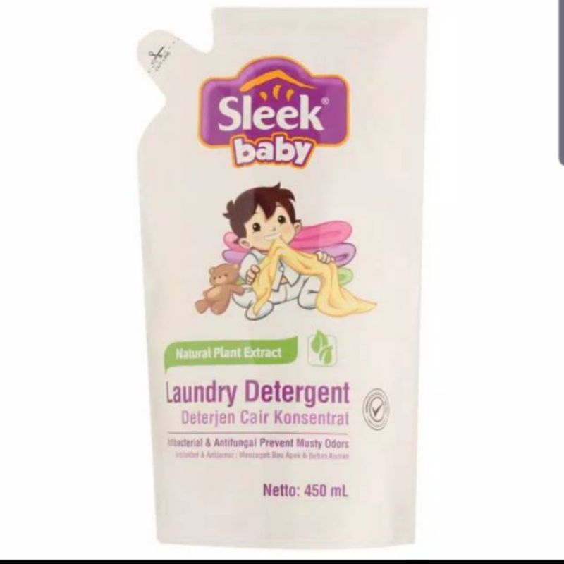 Sleek Refiil Laundry Deterjen 450ml || Exp Feb 2024