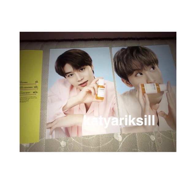 PHOTO POSTER MARK TAEIL NCT127 X NATURE REPUBLIC VITAPAIR