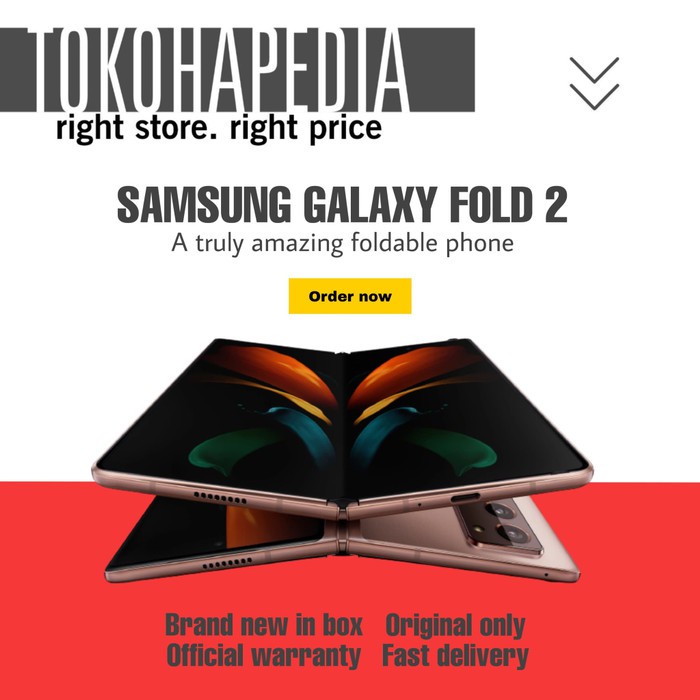 Samsung Galaxy Fold 2 12GB RAM 256GB ROM RESMI SAMSUNG INDONESIA