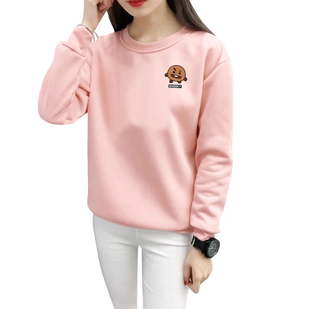 Bess - Sweater Murah Wanita / Sweater Lengan Panjang SUKY LOGO