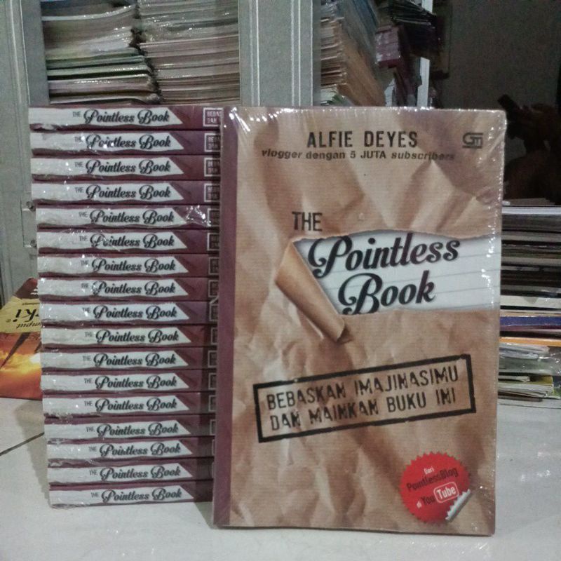 OBRAL BUKU MOTIVASI / PENGEMBANGAN DIRI / INSPIRASI / EVERY MOMENT COUNTS / INSPIRATION FOR WOMAN / PERCAYA DIRI ITU DI PRAKTEK IN / MARKETING ITU DI PRAKTEK IN / ORIGINAL 2c 2e-The Pointless Book