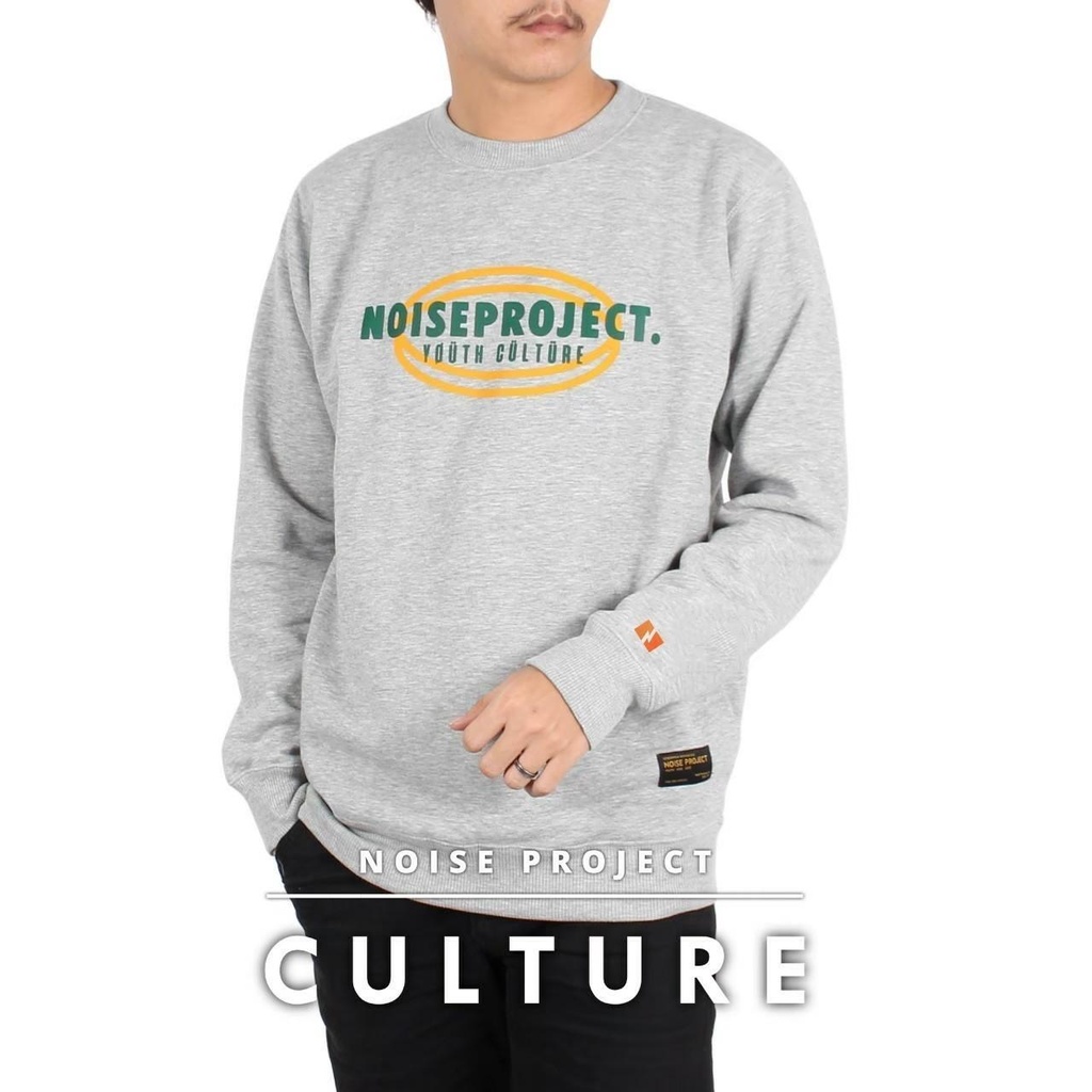 Sweater Crewneck WOLV NOISE CULTURE / Jaket Crewneck Pria / Jaket Crewneck Wanita Available M L XL Casual Good Brand Quality Original (Fulltag) Realpict