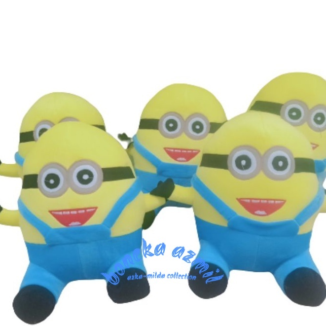 Boneka minion size l ukuran 30 cm