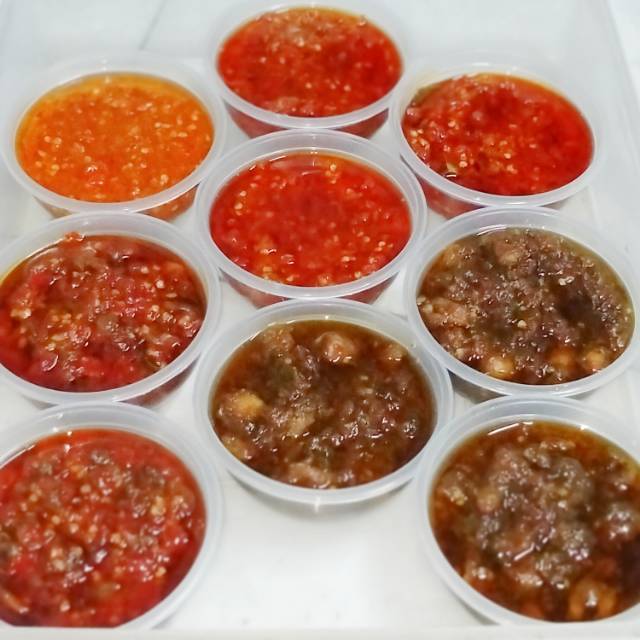 

SAMBEL CUMI BALADO -SAMBEL TERI - SAMBEL UDANG -SAMBEL TERASI TOMAT- SAMBEL BAWANG