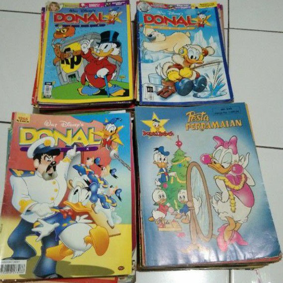 Komik Donal Bebek Nmr Acak Shopee Indonesia