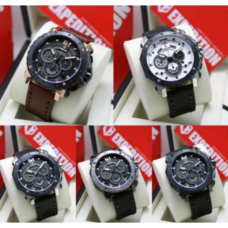 Original Expedition Jam tangan pria E6402/e 6402/6402