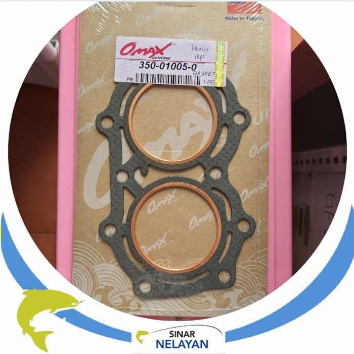 Gasket mesin tempel Tohatsu 18 pk. Outboard Spare Parts.