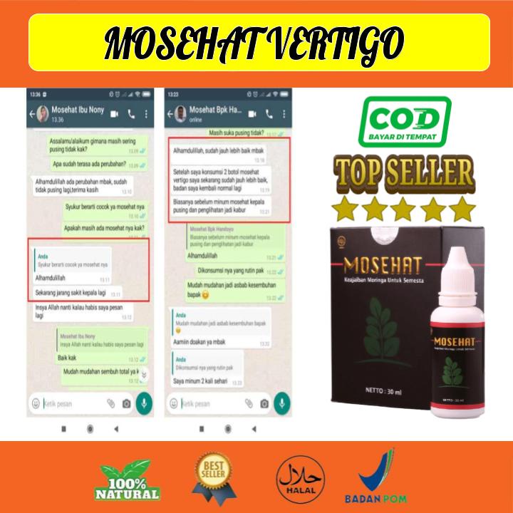 

OBAT VERTIGO - HIPERTENSI - MIGRAIN - SAKIT KEPALA - DARAH TINGGI - MOSEHAT HERBAL ALAMI BERKHASIAT