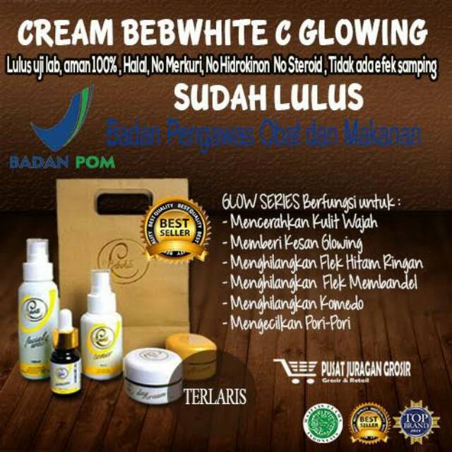 [BBC] COD Krim pemutih wajah terlaris Glow Series