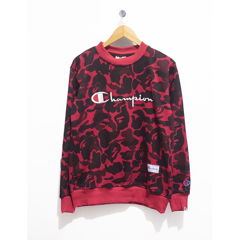 SWEATER CREWNEK CHAMPION X BAPE UNISEX