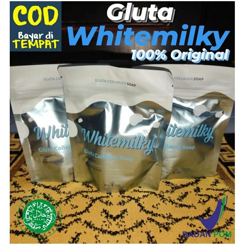 { 100% Original } Gluta Collagen Soap Beautetox / Gluta Collagen Soap Whitemilky /Gluta Colagen soap