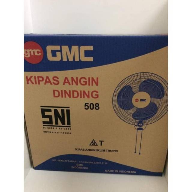 GMC 508 Kipas Angin Dinding / wall Fan 16 inch - MURAH