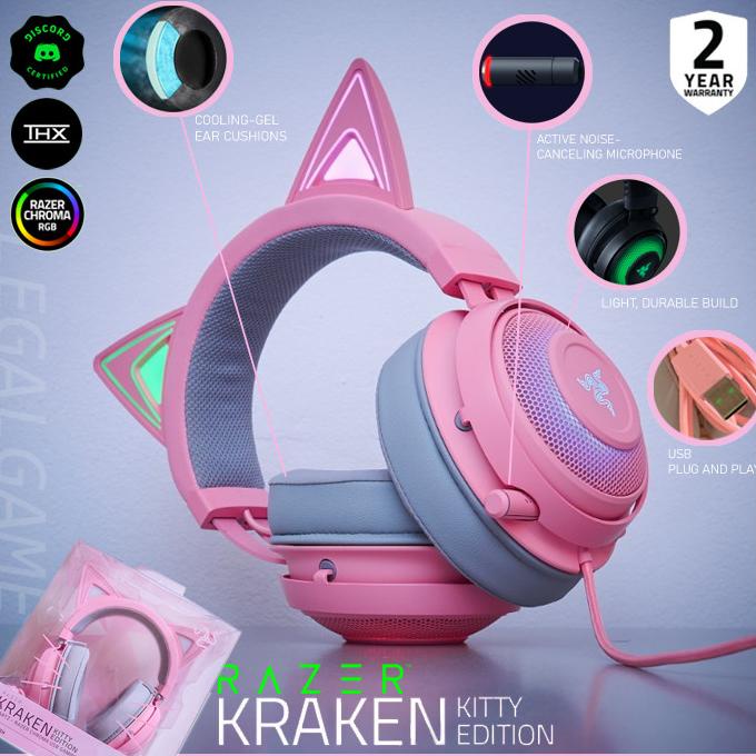 Razer Kraken Kitty Edition - Pink Termurah