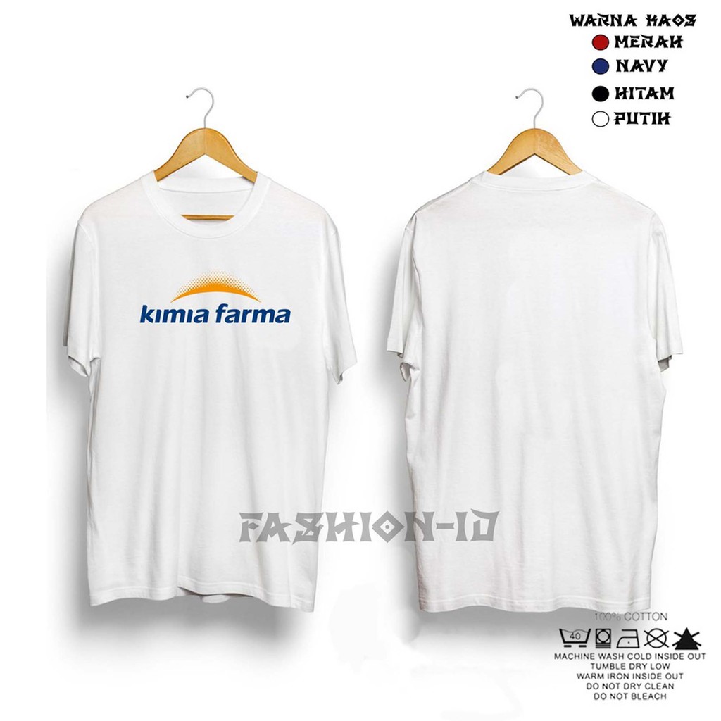 Baju Kaos KIMIA FARMA Keren Pria Dan Wanita Distro KAOS PRIA KEREN