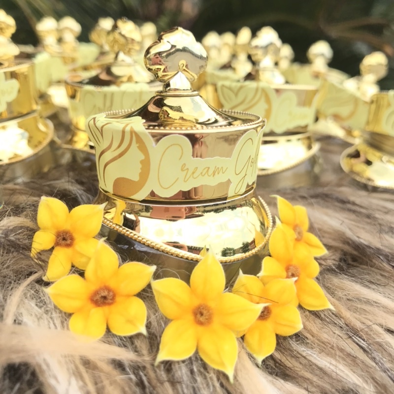 CREAM GOLD GLOW VIRAL GLOWING❗️(pemutih wajah)