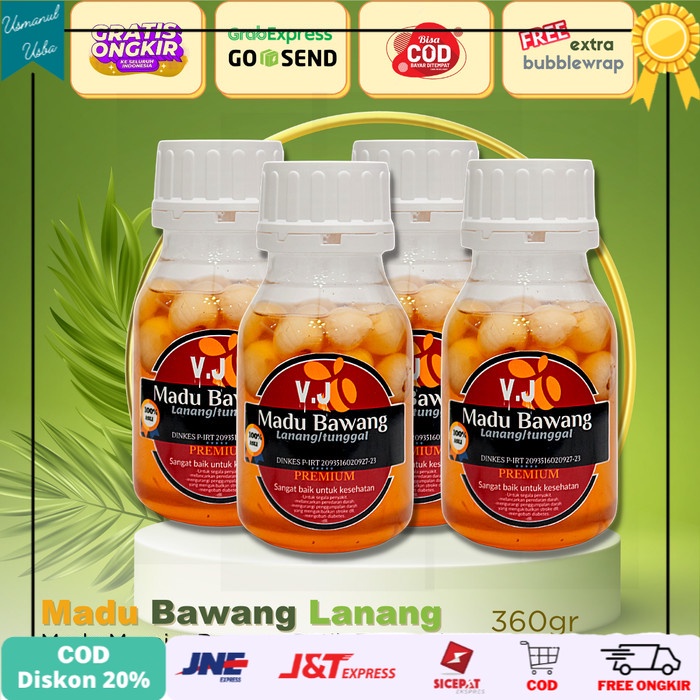 

❤COD❤ madu murni bawang lanang putih tunggal obat tradisional herbal alami