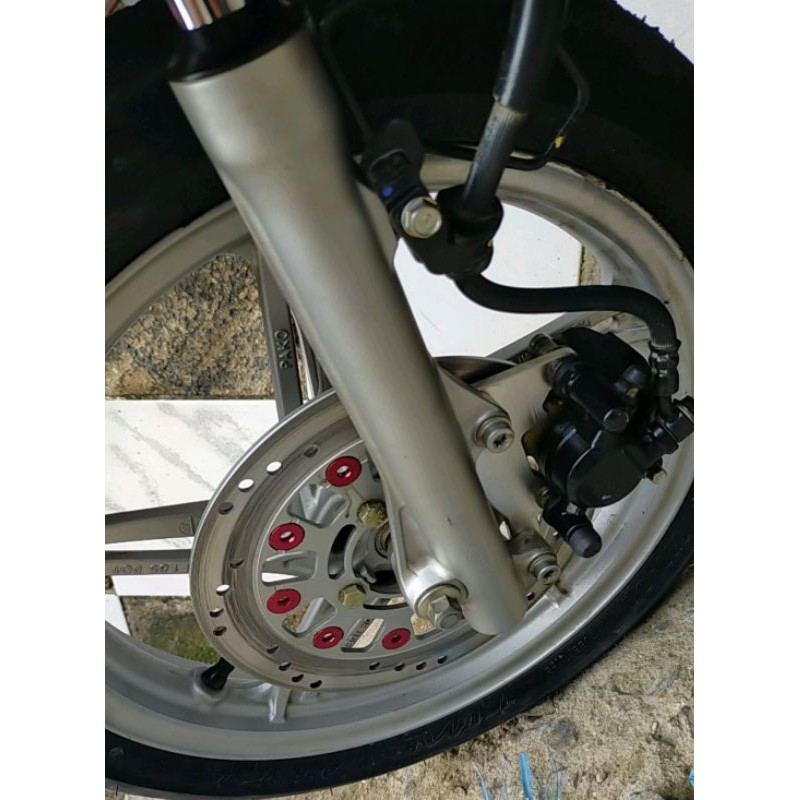 Breket Disc Kaliper Standar Piringan Ukuran 220mm HONDA BEAT VARIO 125 VARIO150 GENIO SCOOPY B