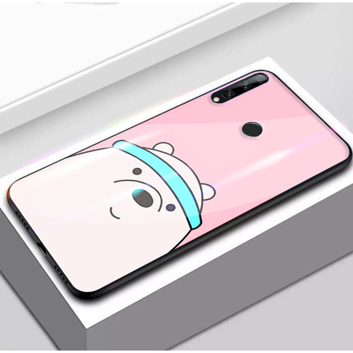 [K25] Soft Case Glass We Bare Bears Aurora For Oppo/Vivo/Xiaomi/Samsung/Iphone/Realme