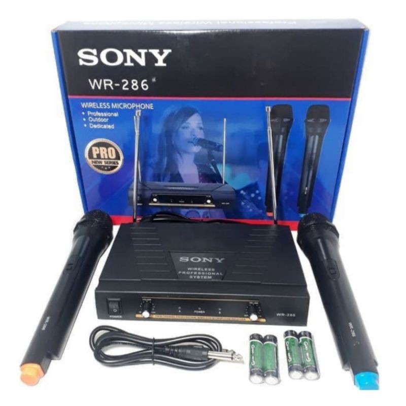 MIC SONY WIRELESS WR 286 GARANSI 1 TAHUN
