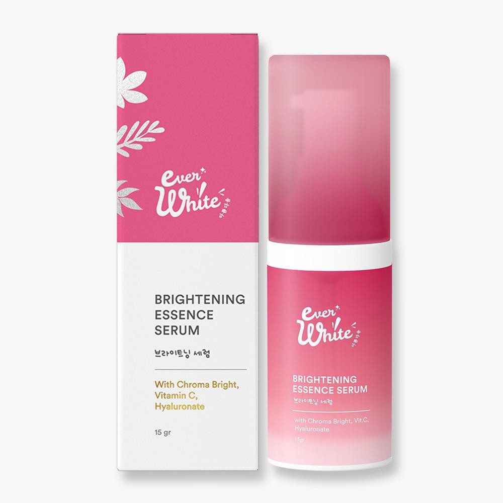 EVERWHITE Brightening Essence Serum | Niacinamide Serum | Cica | Peptide | Milti Action || AHA BHA