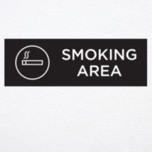

Jual Smoking area Sign board Label acrylik Stiker Cuting Diskon