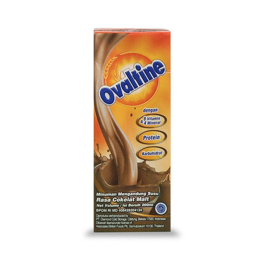 

Susu OVALTINE MILK UHT COKELAT CHOCOLATE MALT 200ml