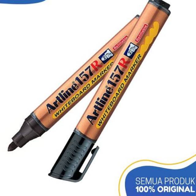 

Spidol White board 157R Black