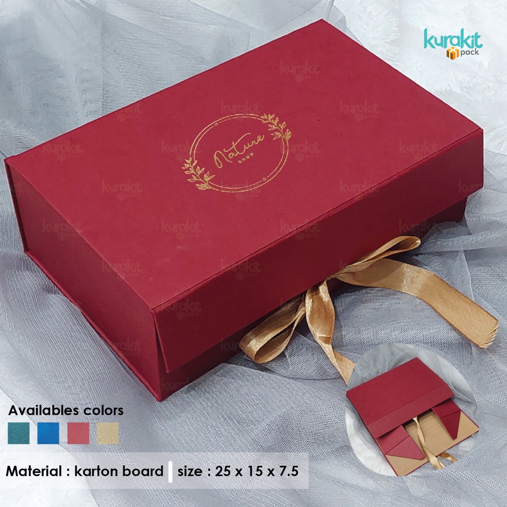 

Box Hampers, Hard Box, Gift Box, Bridesmaid Box, Hantaran Box, Box Kue Kering, FREE FOIL