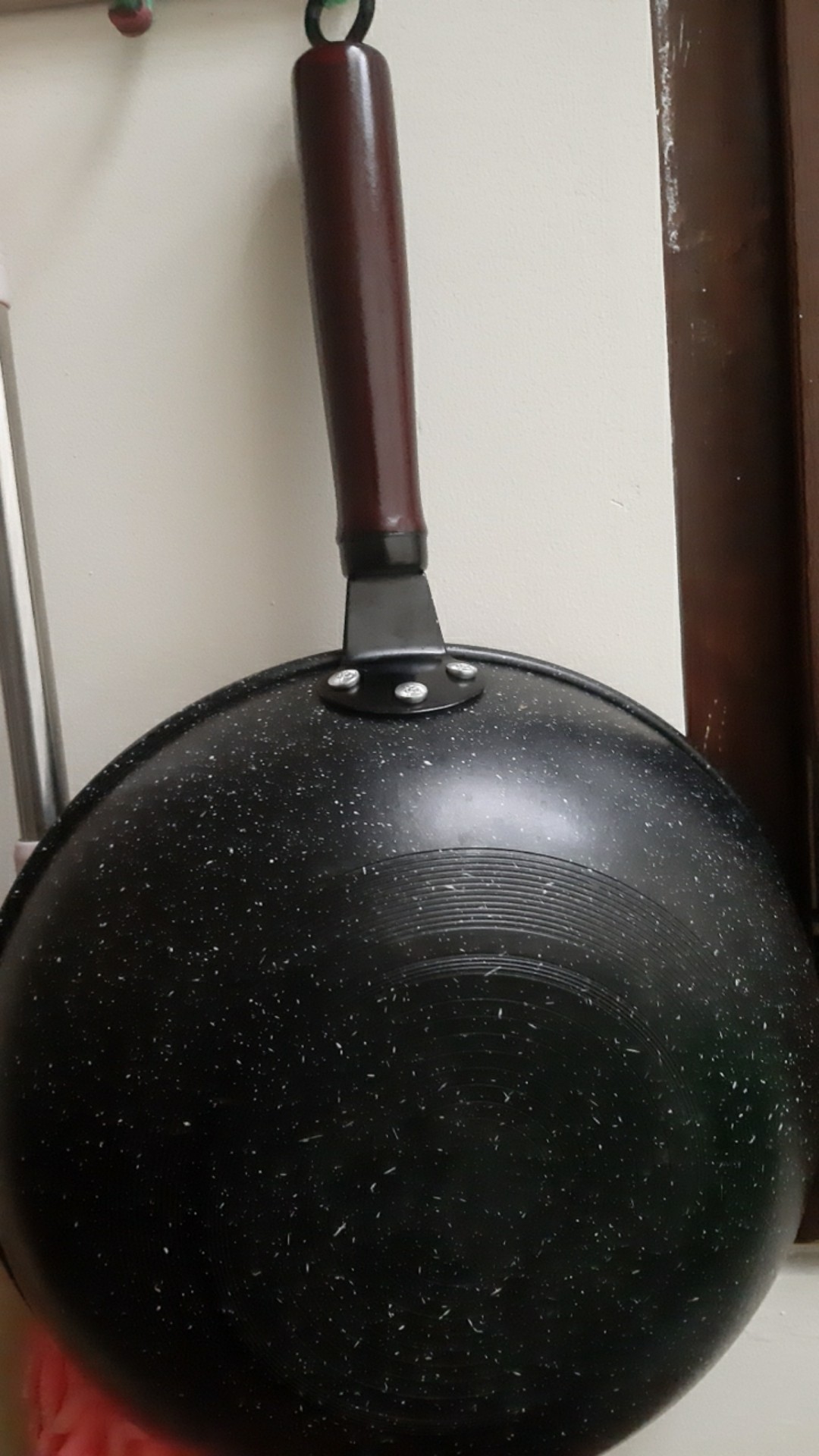 Greenland Panci Keramik Anti Lengket Wajan Cekung Penggorengan Deep Wok 32cm Free Tutup Hpm101