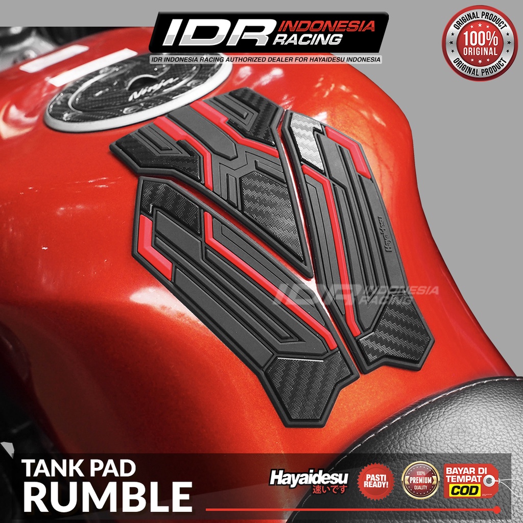 Hayaidesu Tank Pad THE RUMBLE Universal Motorsport