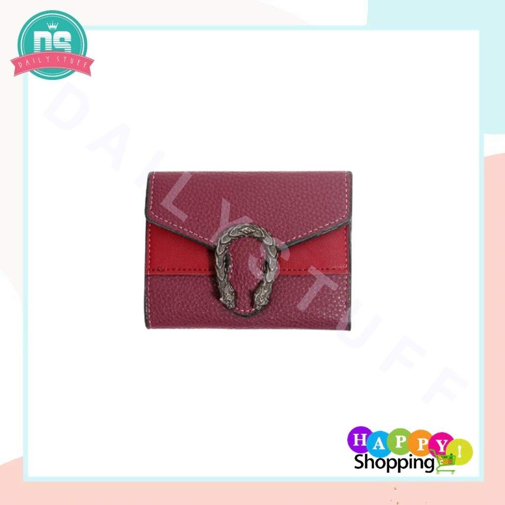 DS DP02 DOMPET FASHION IMPORT WANITA MODEL DOMPET LIPAT DOMPET MURAH BATAM