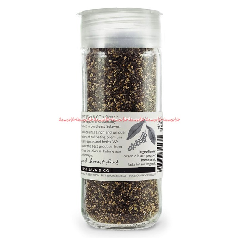 East Java 35gr Organic Ground Black Pepper Kendari Sulawesi Bumbu Merica Hitam Bubuk Eastjava East Jawa Blackpepper