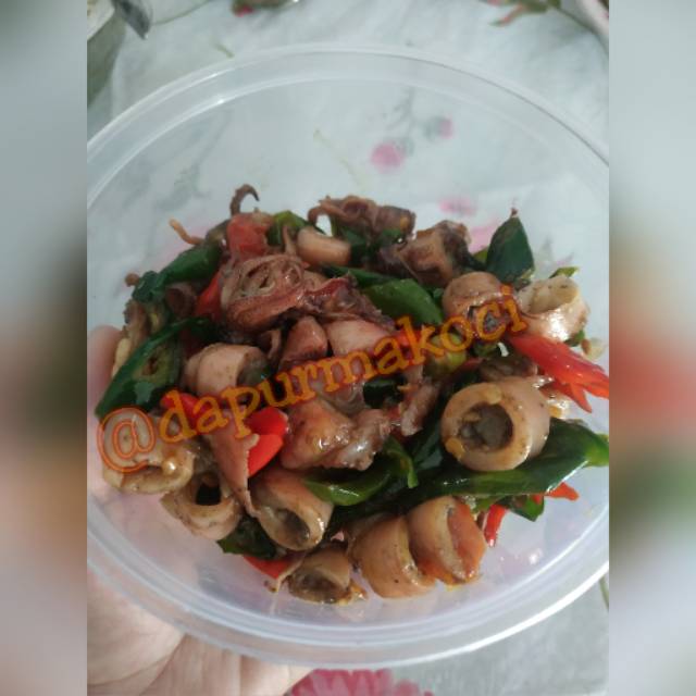 

Tumis Cumi Pedas Buatan Sendiri Masakan Rumahan