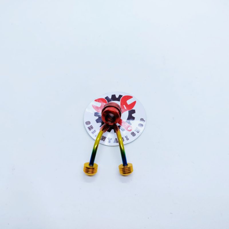 Gantungan Full CNC Model Y universal , Beat, Vario, Mio, Scoopy, Fino, Nmax , DLL semua motor bisa