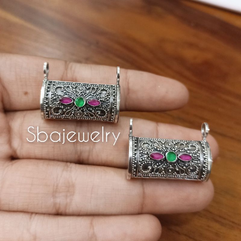 blandong / tepak atau liontin untuk bayi bahan perak asli bali 925%