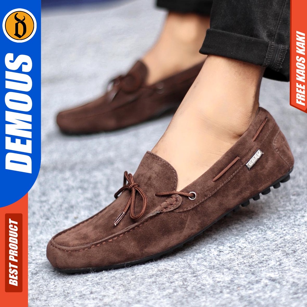 Demous Renes Sepatu Slip On Pria Sepatu Casual Pria