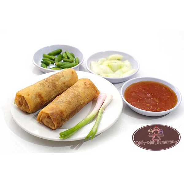 Lunpia / Lumpia / Loenpia Goreng (Vacuum) Bandeng Juwana Elrina Asli Semarang