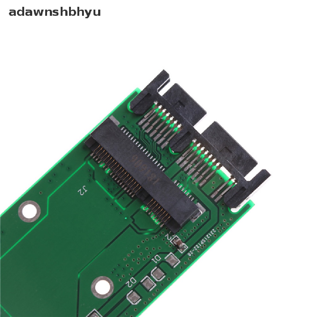 Adapter Converter Card Pcie Pci-e mSATA SSD to 1.8 &quot;Micro SATA Untuk Komputer 0 0 0 0 0