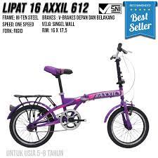 Sepeda Lipat/Folding Bike 16" Axxil 612