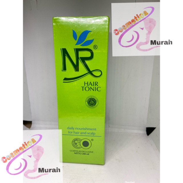 NR hair tonic original - nr tonic panjang || NR reactive tonic botol kaca