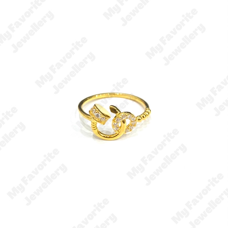 Cincin Terbaru Model Paku Variasi Uk12 Emas Asli Kadar 700