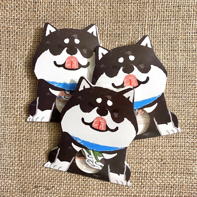 

Black Shiba inu sticker pack ( Deco sticker Polcos Sticker journaling Sticker Bujo )