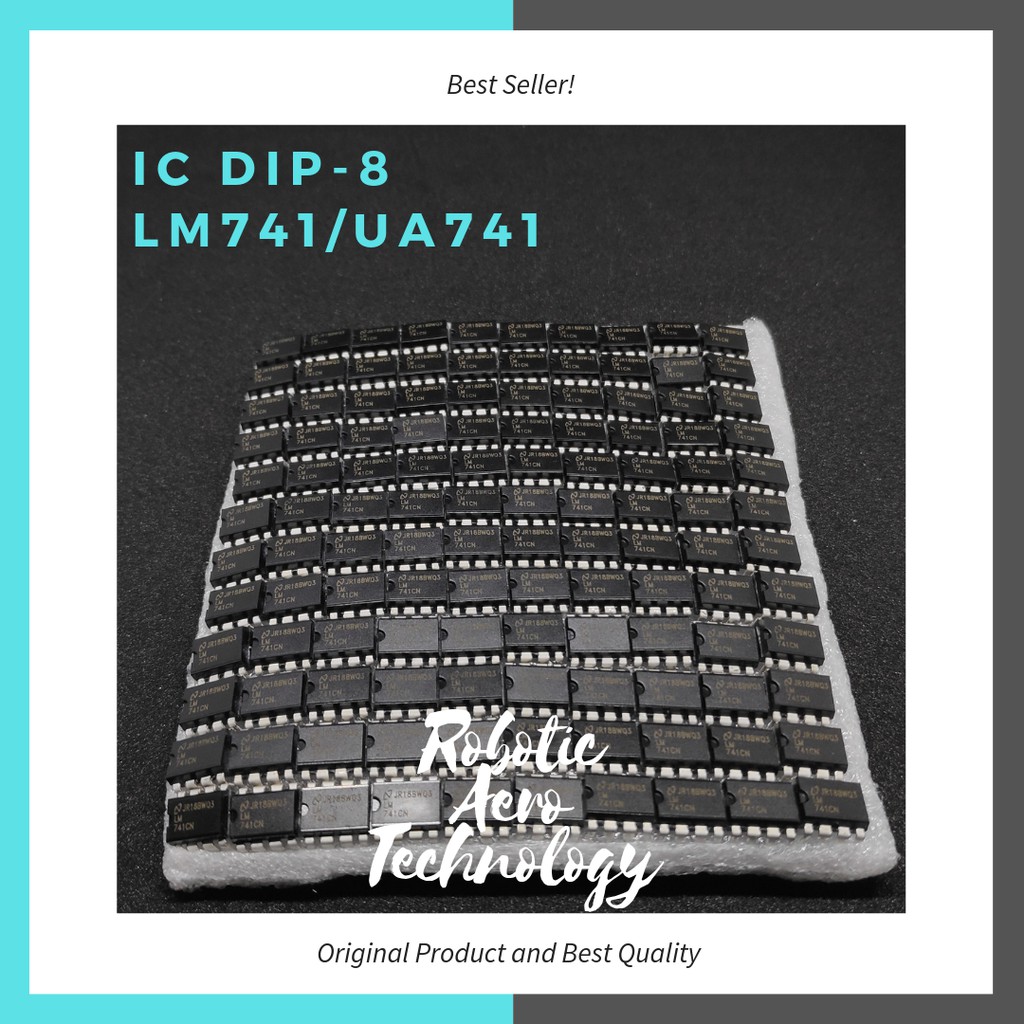IC LM741 UA741 UA741CN UA741CP Operational Amplifiers DIP 8 Pins ORIGINAL