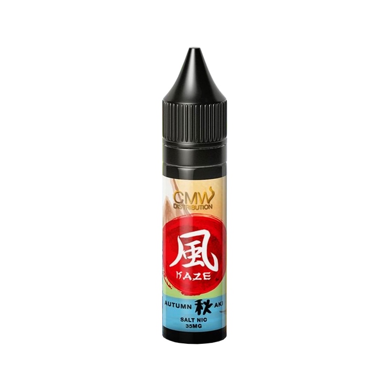 Kaze Autumn Aki Salt Nic E-Liquid 15ML 35MG [ vape / vapor / rokok elektrik ]