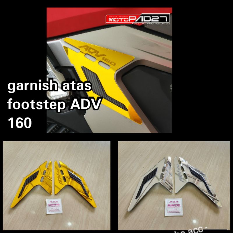 garnish cover atas footstep Honda ADV 160