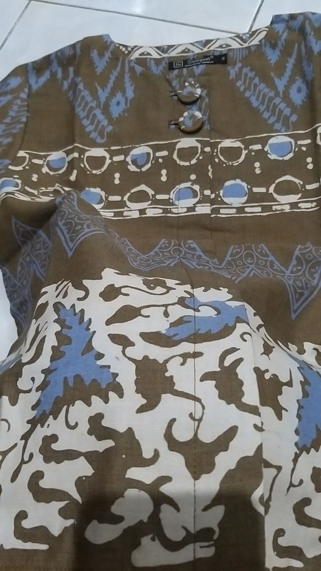 Atasan Batik Wanita S M L Xl