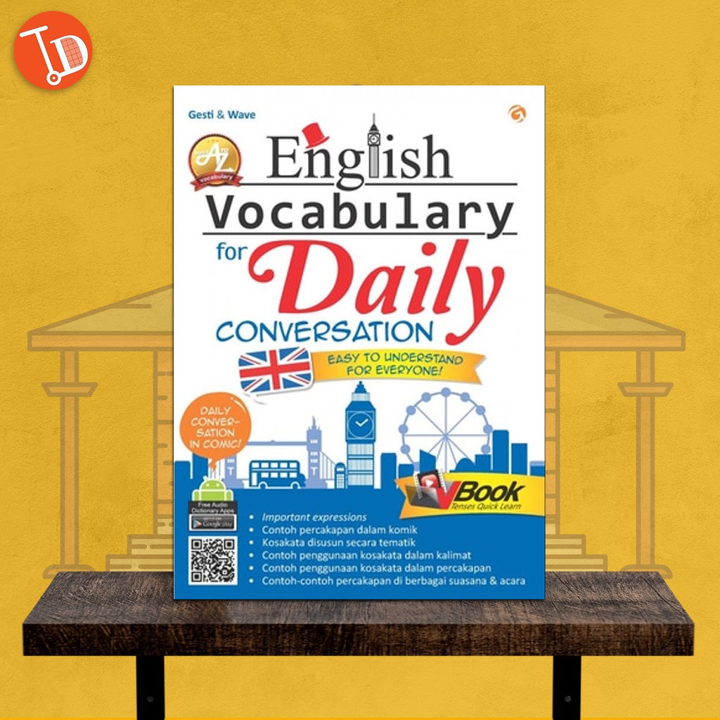 BUKU BELAJAR BAHASA ENGLISH VOCABULARY FOR DAILY 