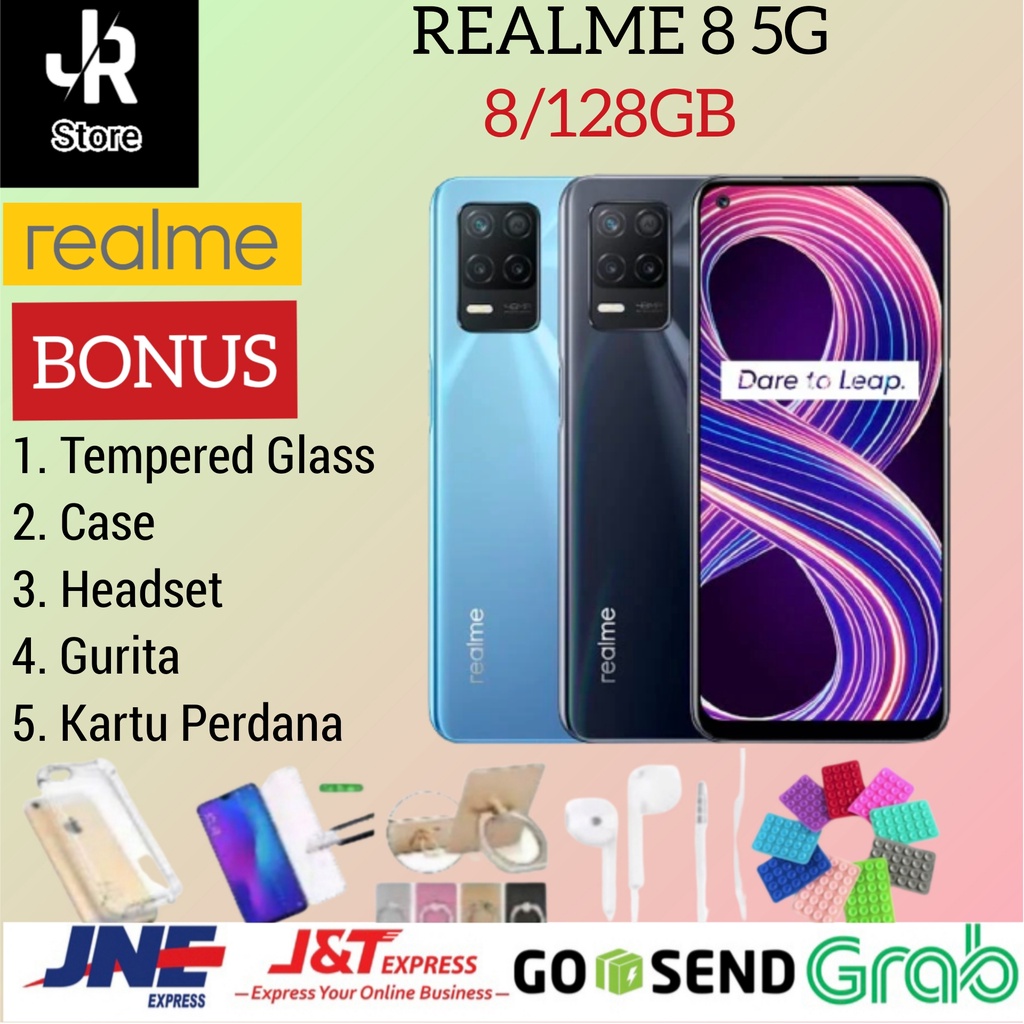 REALME 8 5G RAM 8GB ROM 128GB GARANSI RESMI REALME