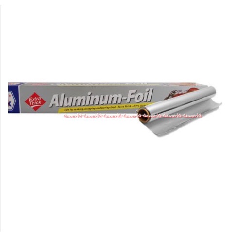 Klin Pack Aluminium foil  8mx30cm Kertas Aluminium Foil Kertas Membungkus Makanan Klinpack Klin Pak Paper Klinpak